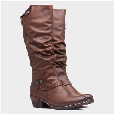 Rieker sierra boots tan sale