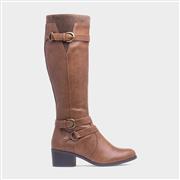 Lilley Mindy Womens Tan High Leg Boot (Click For Details)