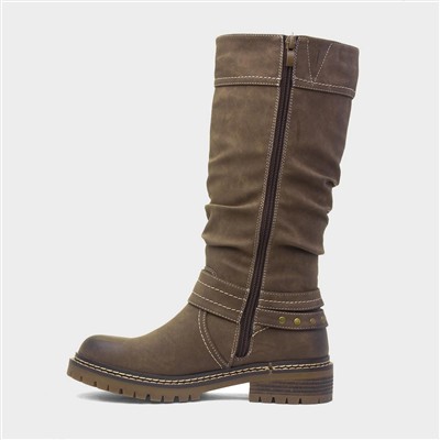 Shetland Womens Brown Boot