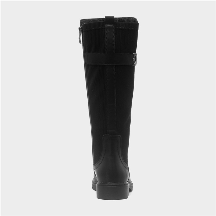Zaragoza Womens Black Knee High Boot