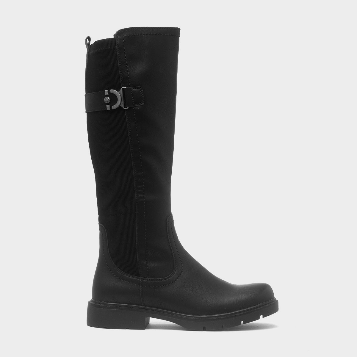 Zaragoza Womens Black Knee High Boot