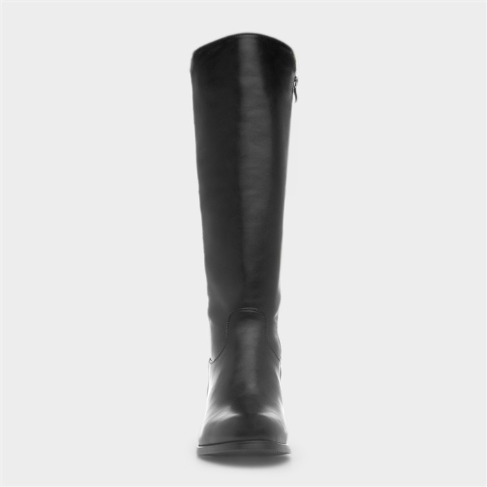 Yuma Womens Black Knee High Boot