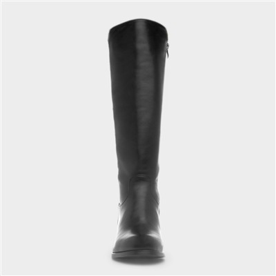 Yuma Womens Black Knee High Boot