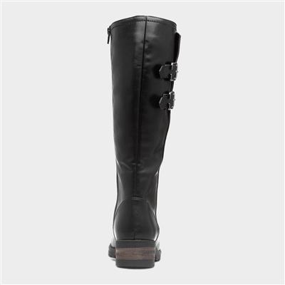 Oslo Womens Black Knee High Boot