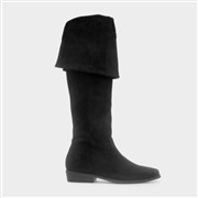 Krush Olivia Womens Black Knee High Flat Boot (Click For Details)