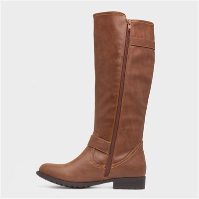 Womens Tan Knee High Boot