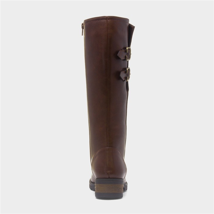 Oslo Womens Brown Knee High Boot