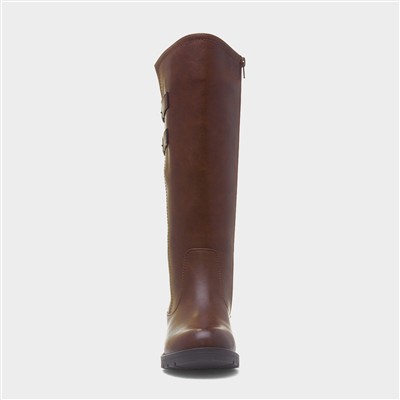 Oslo Womens Brown Knee High Boot