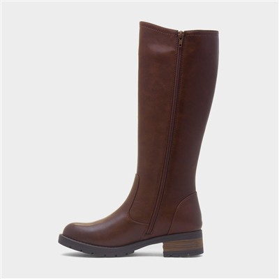 Oslo Womens Brown Knee High Boot