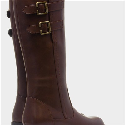 Oslo Womens Brown Knee High Boot
