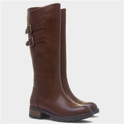 Oslo Womens Brown Knee High Boot
