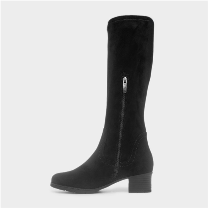 Albacette Womens Black Knee High Boot