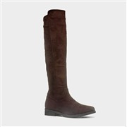 Lilley Womens Chocolate Brown Knee High Boot (Click For Details)
