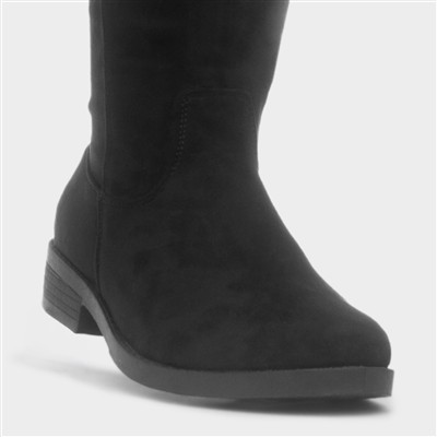 Womens Black Knee High Boot