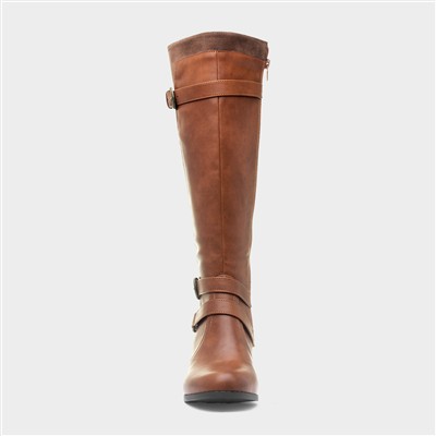 Womens Tan Knee High Boots