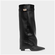 Truffle Collection Cassidy Black High Leg Boot (Click For Details)