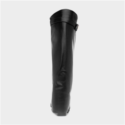 Cassidy Black High Leg Boot
