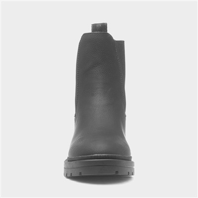 Iggie Womens Black Chelsea Boot