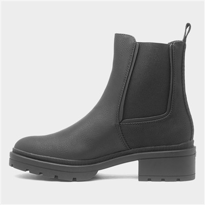Iggie Womens Black Chelsea Boot