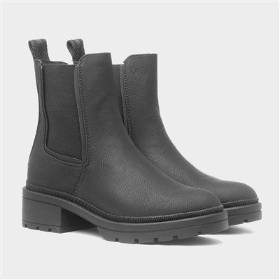 Iggie Womens Black Chelsea Boot
