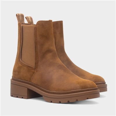 Iggie Womens Walnut Chelsea Boot