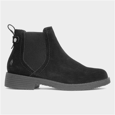 Maddy Womens Black Leather Boot