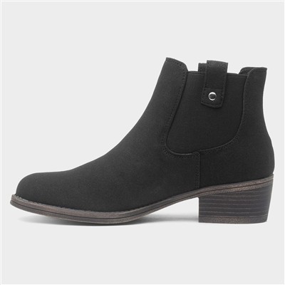 Richie Womens Black Ankle Boot