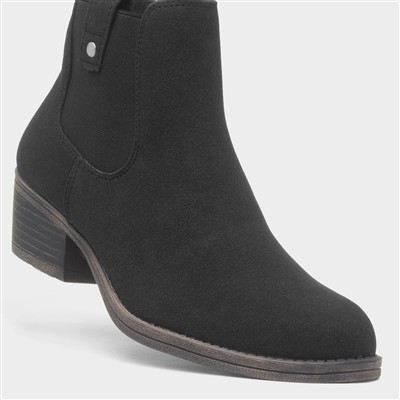 Richie Womens Black Ankle Boot