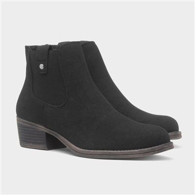 Richie Womens Black Ankle Boot