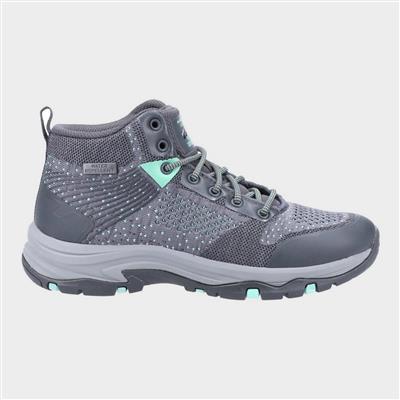 Trego Womens Hiking Boots in Grey