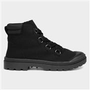 Rocket Dog Piper Melstone Womens Black Canvas Boot (Click For Details)