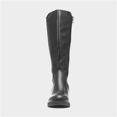 Womens Black Knee High Boot