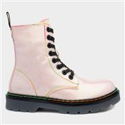 Heavenly Feet Justina Womens Pink Rainbow Boots (Click For Details)