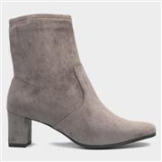 Caprice Cafe Stretch Womens Taupe Vegan Boots (Click For Details)