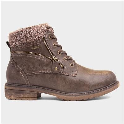 Benson III Womens Brown Ankle Boot