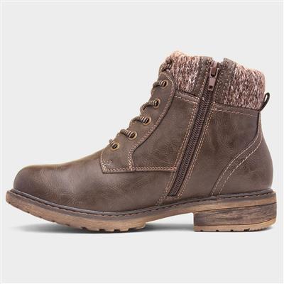 Benson III Womens Brown Ankle Boot