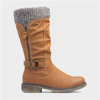 Spire II Womens Tan Knee High Boot