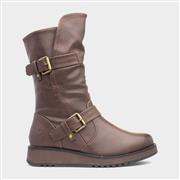 Heavenly Feet Hannah Womens Chocolate Calf Boot (Click For Details)