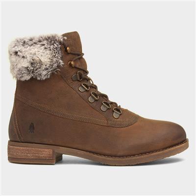 Effie Womens Brown Leather Boot