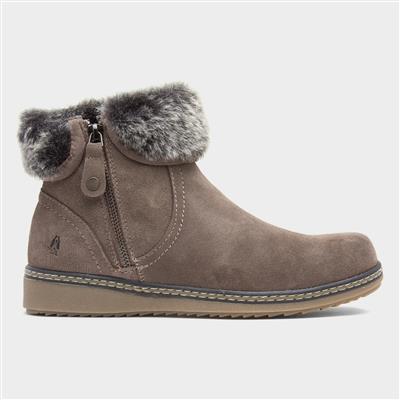 Penny Womens Grey Leather Boot