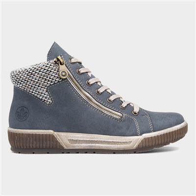 Jeans Womens Blue Ankle Boot