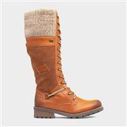 Rieker Antistress Womens Tan Knee High Boot (Click For Details)