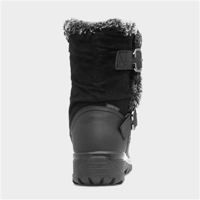 Ace Womens Black Calf Boot