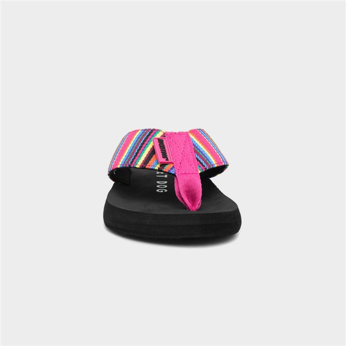 Adios Aloe Womens Multi EVA Flip Flop