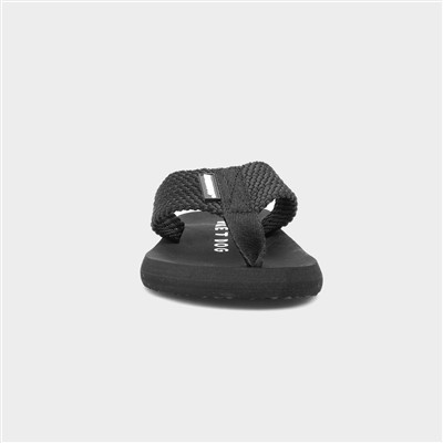 Adios Womens Black EVA Flip Flop