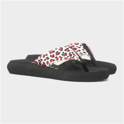 Spotlight Monroe Womens Multi Flip Flop