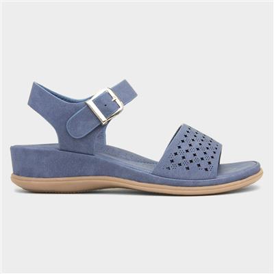 Haiti Womens Blue Strappy Sandal