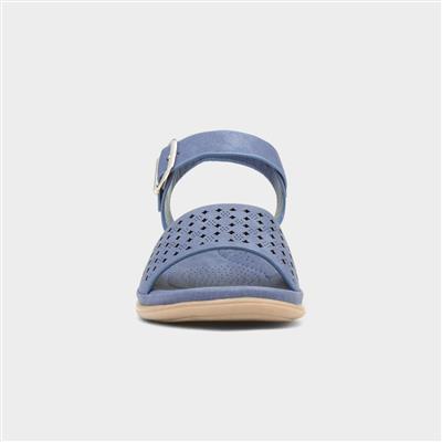 Haiti Womens Blue Strappy Sandal