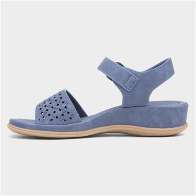 Haiti Womens Blue Strappy Sandal