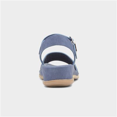 Haiti Womens Blue Strappy Sandal